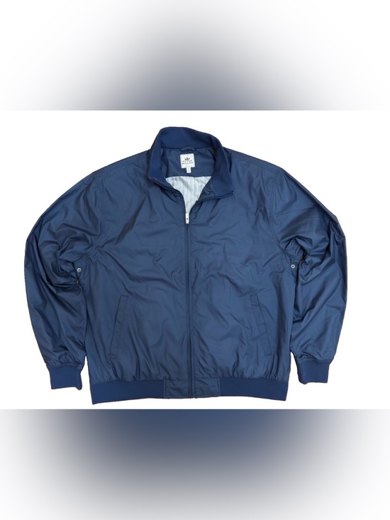 Peter Millar Other - Peter Millar Austin Windbreaker Jacket Mens XL Blue Full Zip Lightweight Golf
